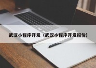 武汉小程序开发（武汉小程序开发报价）